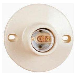 Omni E27-130 Ceiling Receptacle 3-1/2" with Screw 6A 250V | Omni by KHM Megatools Corp. Main image