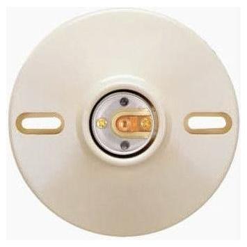 Omni E27-140 Ceiling Receptacle 4-1/4" with Screw 6A 250V | Omni by KHM Megatools Corp. Main image