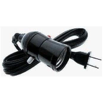 Omni E27-613 Push Through Bulb Socket Extension 3 Meter Wire 3A 250V | Omni by KHM Megatools Corp. Main image