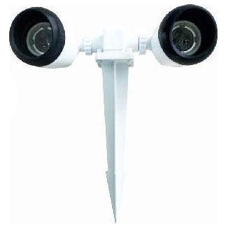 Omni E27-GWH/2 Deluxe Garden Twin Lamp Holder 130W 250V | Omni by KHM Megatools Corp. Main image