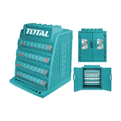 Total TAKD2608M2 Inch Drill bits Merchandiser Display Box | Total by KHM Megatools Corp.