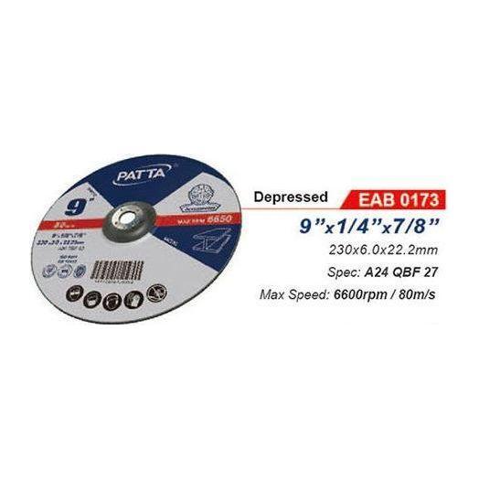 Patta EAB 0173 Grinding Disc 9" | Patta by KHM Megatools Corp. Main image