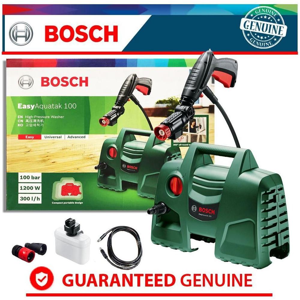 Bosch Easy AQUATAK 100 High Pressure Washer (Short 360 Gun) - Goldpeak Tools PH Bosch