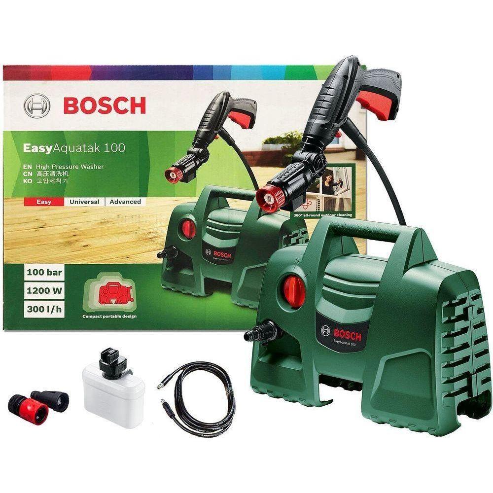 Bosch Easy AQUATAK 100 High Pressure Washer (Short 360 Gun) - Goldpeak Tools PH Bosch Main image