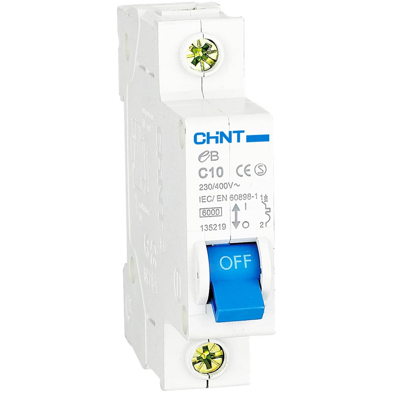 Chint EBG 1 Pole 6KA 400VAC Miniature Circuit Breaker (1 Module) | Chint by KHM Megatools Corp. Main image