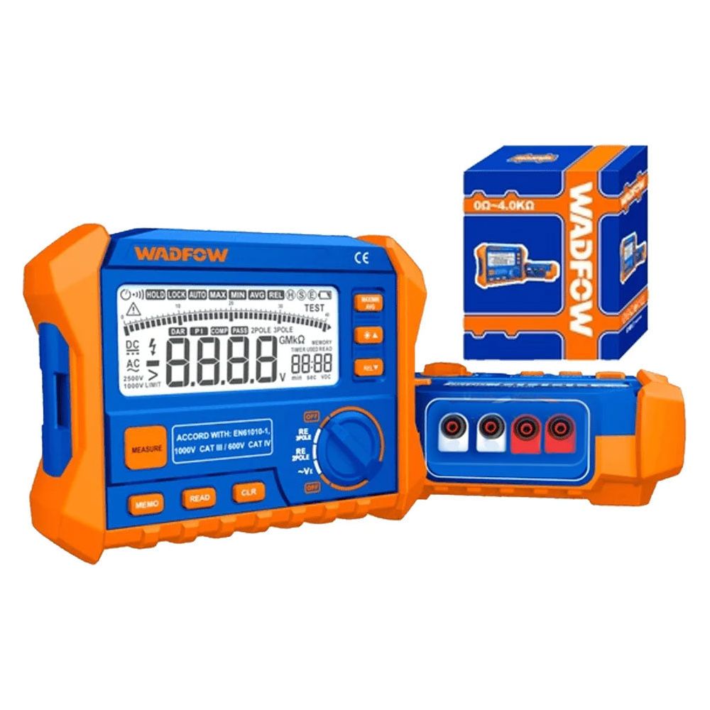 Wadfow WDM9508 Insulation Tester 50-1000V