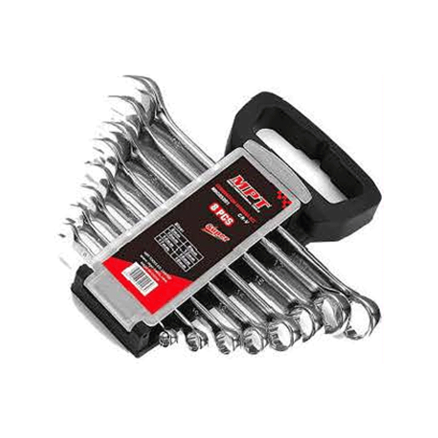 MPT MHC09001 8pcs European Combination Spanner Set | MPT by KHM Megatools Corp. Main image