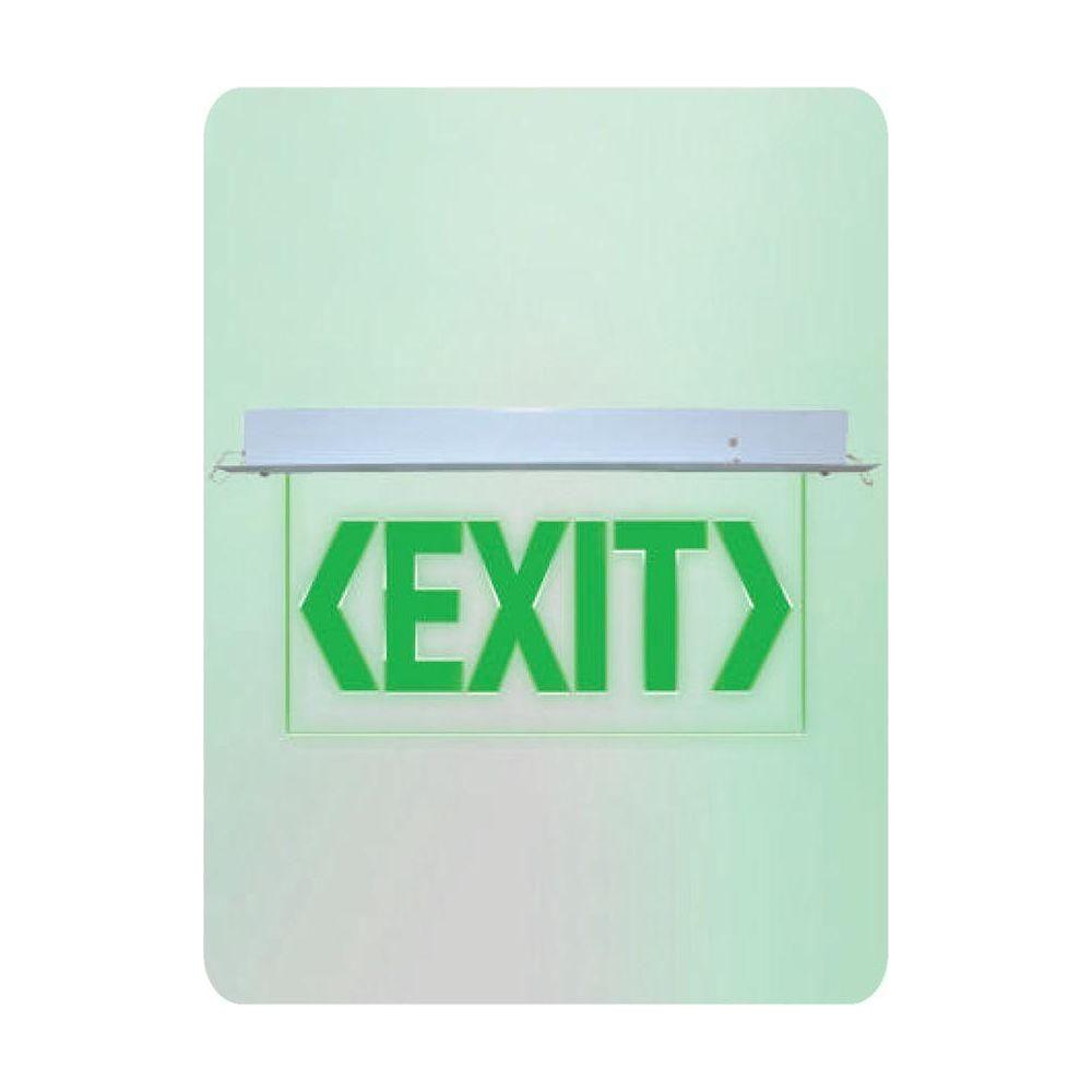Omni LED X-300 D Exit Sign Double Arrow (Recessed) - KHM Megatools Corp. Main image