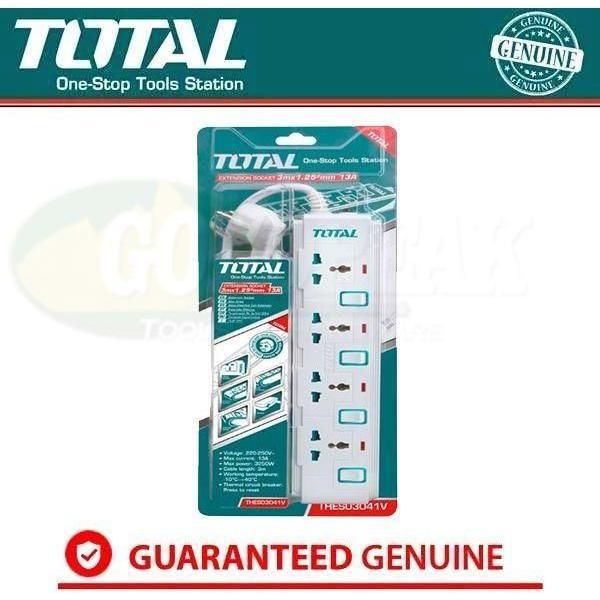 Total THES03041V Extension Cord Set (4 Sockets) Secondary image