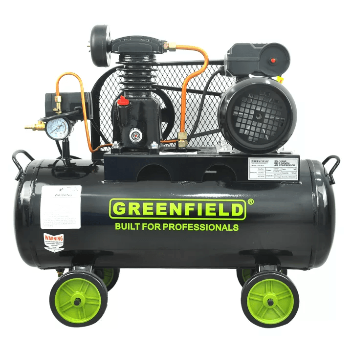 Greenfield GAC30-B 1/4 HP Belt Driven Air Compressor 30L 115psi - KHM Megatools Corp.