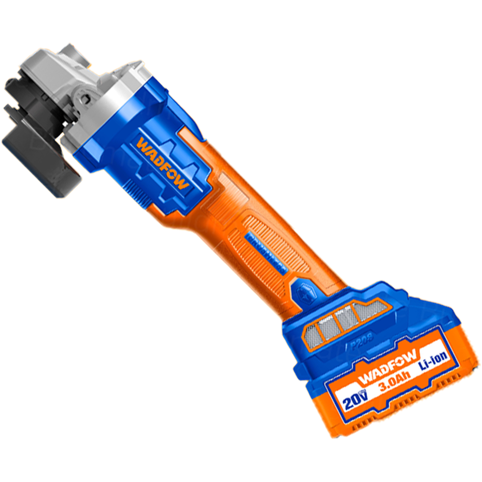 Wadfow WLAP5212 Li-Ion Brushless Angle Grinder 20V | Wadfow by KHM Megatools Corp. Main image