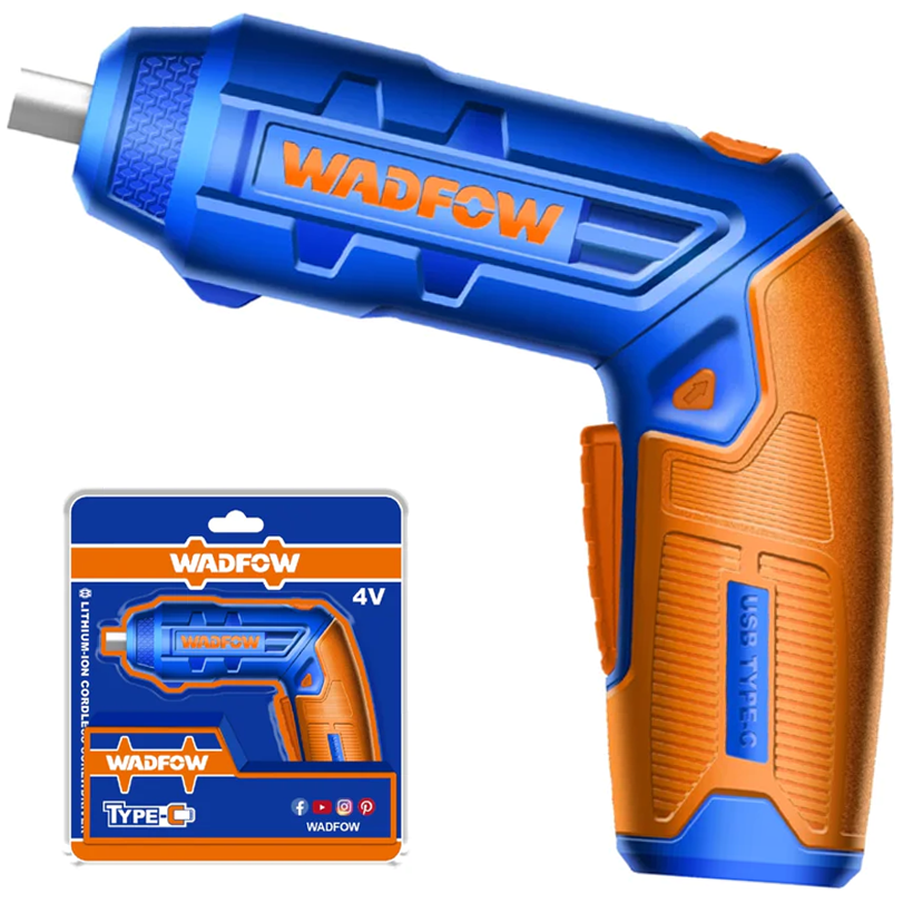 Wadfow WCV4415 Li-Ion Cordless Screwdriver 4V | Wadfow by KHM Megatools Corp.