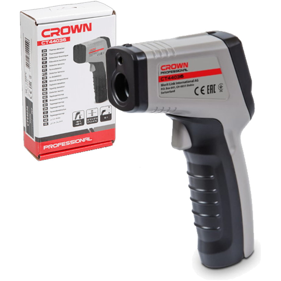 Crown CT44036 Infrared Thermometer | Crown by KHM Megatools Corp. Main image
