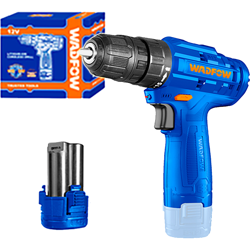 Wadfow WCDS510 Li-Ion Cordless Drill 12v 1.5AH | Wadfow by KHM Megatools Corp. Main image