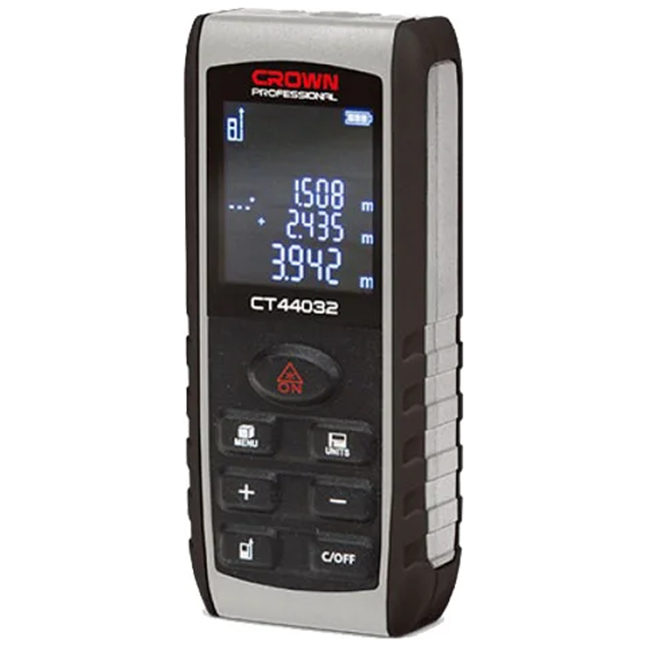 Crown CT44032 Laser Distance Meter 0.05-40m | Crown by KHM Megatools Corp. Main image