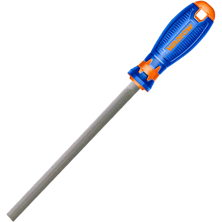 Wadfow WFE7828 Half Round Steel File with Handle 8" | Wadfow by KHM Megatools Corp. Main image