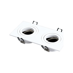Firefly Twin MR16 Downlight Fixture  with GU10 Lampholder