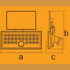 Firefly Solar Wall Lamps (Polaris) | Firefly by KHM Megatools Corp.