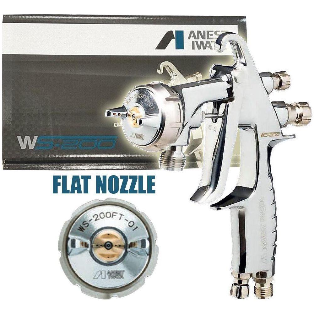 Anest Iwata WS-200FT Flat Tip Nozzle Pressure Paint Spray Gun - KHM Megatools Corp. Main image