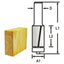 Makita Flush Trim Bit / Straight Router Bit with Bearing - Goldpeak Tools PH Makita
