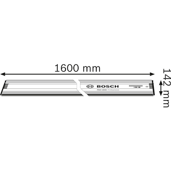 Bosch FSN 1600 Guide Rail - Goldpeak Tools PH Bosch