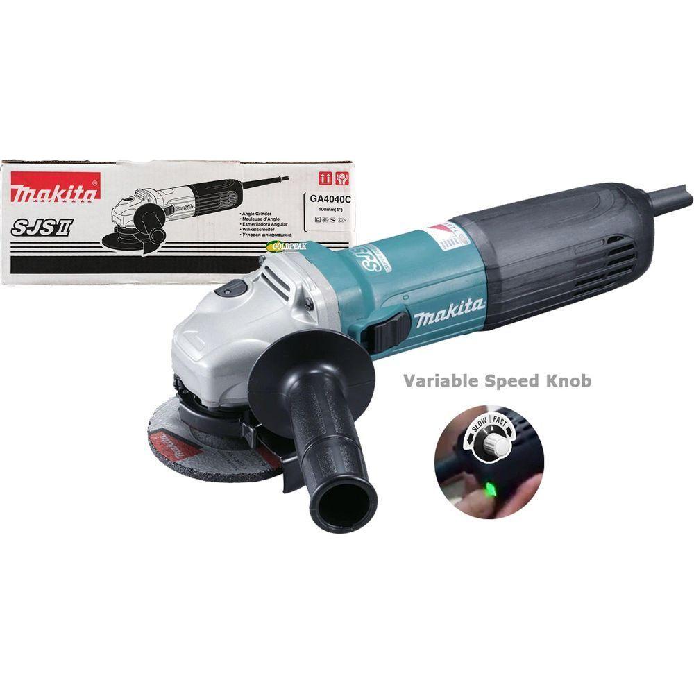 Makita GA4040C Angle Grinder 4" (Variable Speed) - Goldpeak Tools PH Makita Main image