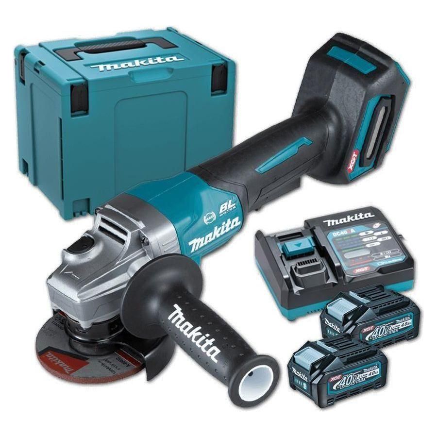 Makita GA011GD201 40V Cordless Brushless Angle Grinder (XGT-Series) - Goldpeak Tools PH Makita Main image