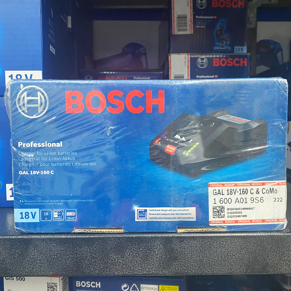 Bosch Blauw GAL 18V-160 Acculader - 1600A02T5G Bosch Blauw GAL 18V-160 Acculader - 1600A02T5G