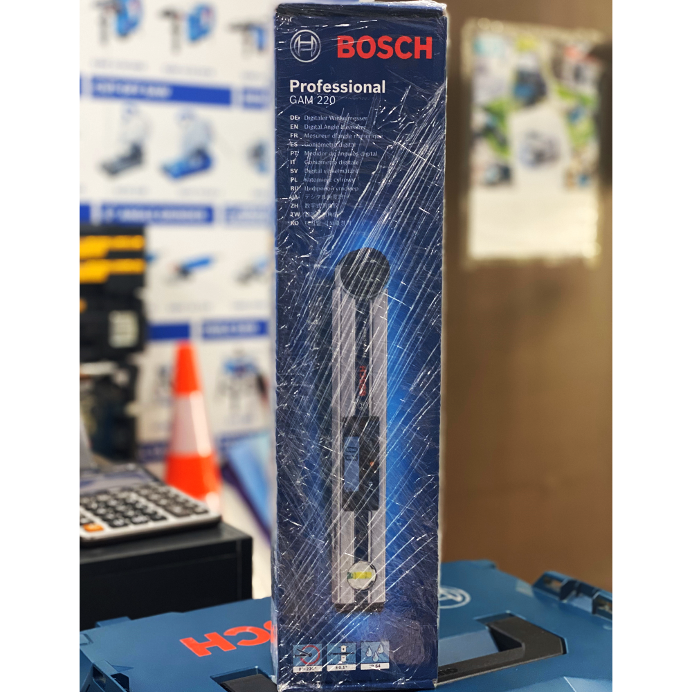 Bosch GAM 220 Digital Angle Finder (0-220°) 40cm (Open Seal) | Discounts by KHM Megatools Corp. Main image