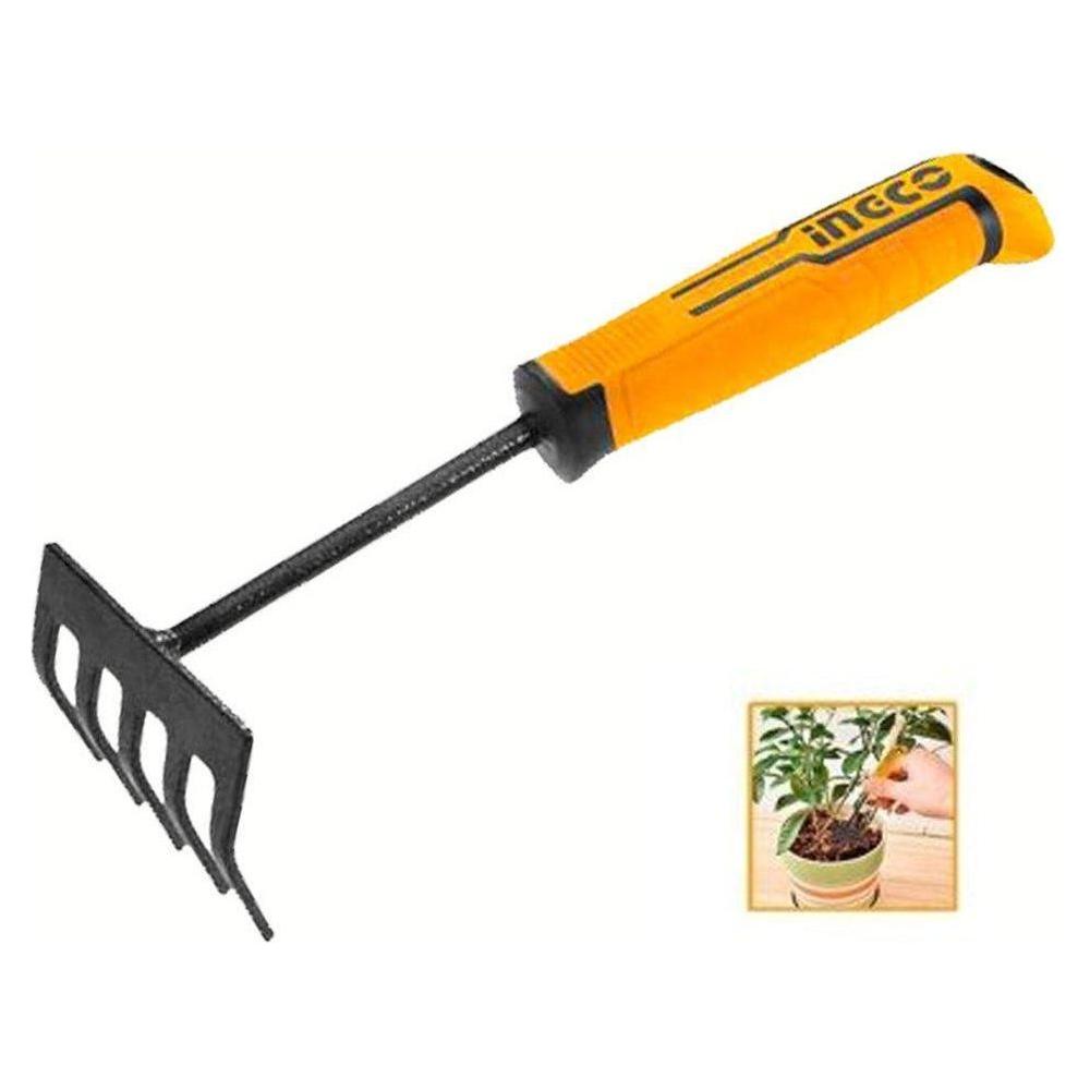 Ingco HFTR1008 Hand Garden Rake / Soil Rake - KHM Megatools Corp. Main image