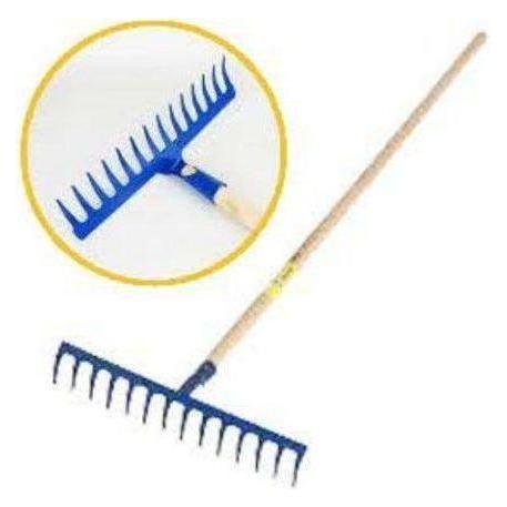 Megatools MGRWD Garden Rake Wood Handle - KHM Megatools Corp. Main image