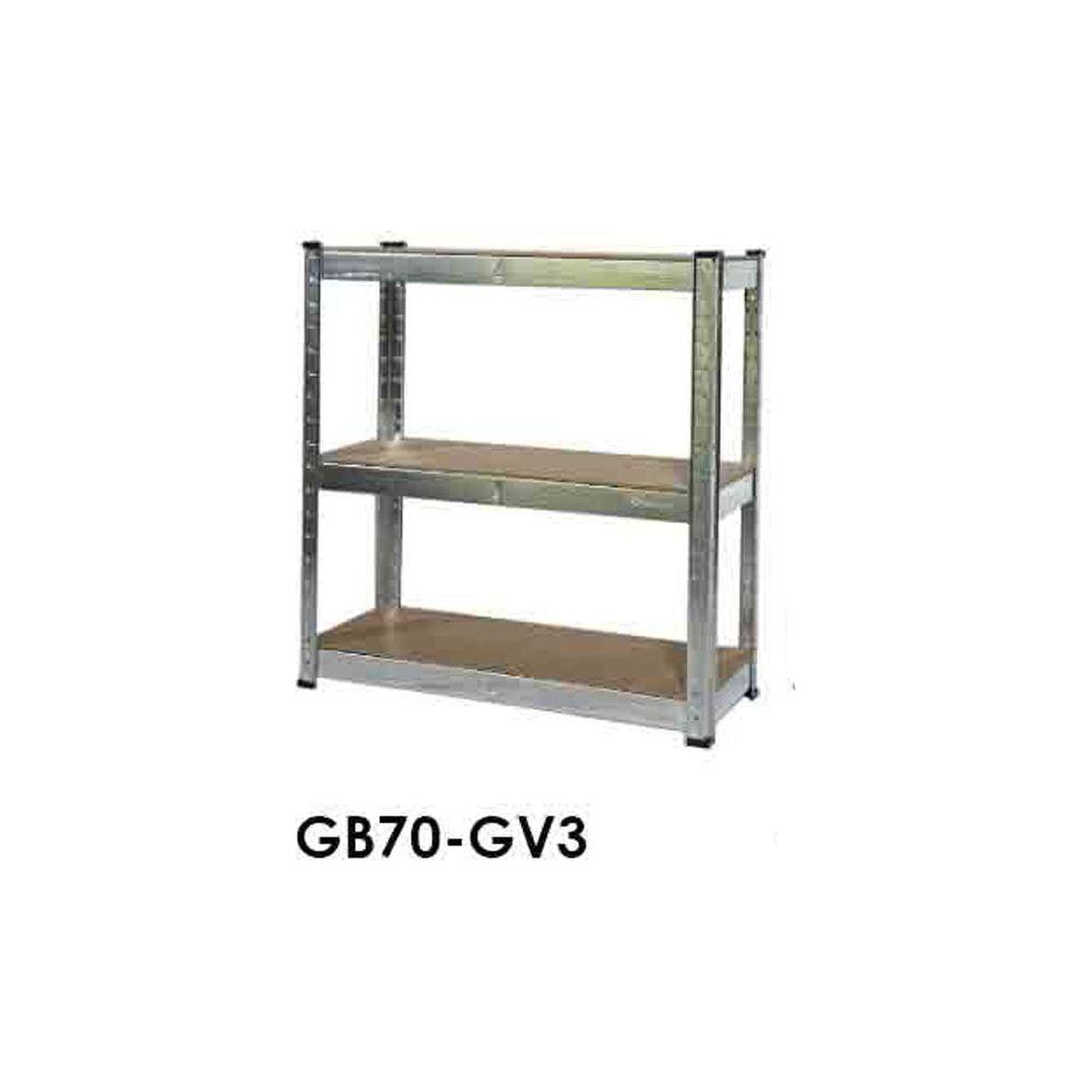 Galba GB70-3 Galvanized Storage Rack 3-Layers | Galba by KHM Megatools Corp. Main image