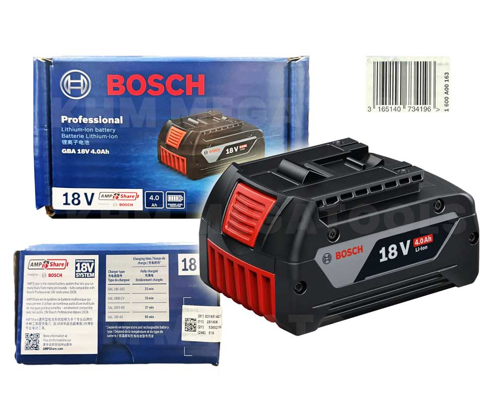 Bosch GBA 18V 4.0Ah PRO Lithium Ion Battery - ToolsSavvy.ph Main image