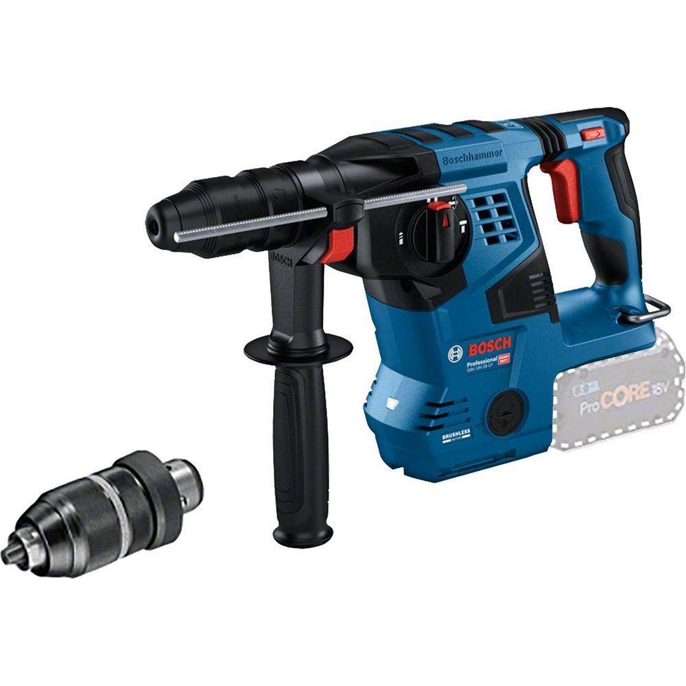 Bosch GBH 18V-28CF Cordless Rotary Hammer 28mm 18V (Bare) - KHM Megatools Corp. Main image