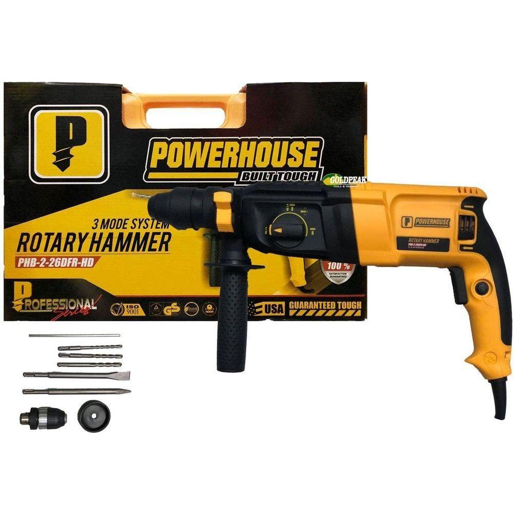 Powerhouse PHB-2-26-DFR-HD SDS-plus Rotary Hammer - Goldpeak Tools PH Powerhouse Main image
