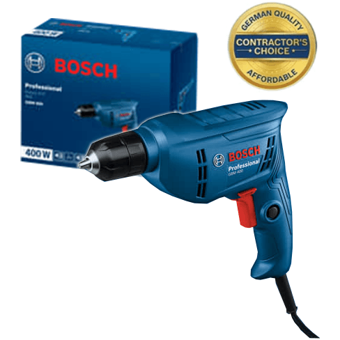 Bosch GBM 400 Keyless Hand Drill 10mm (3/8") 400W [Contractor's Choice] - KHM Megatools Corp. Main image