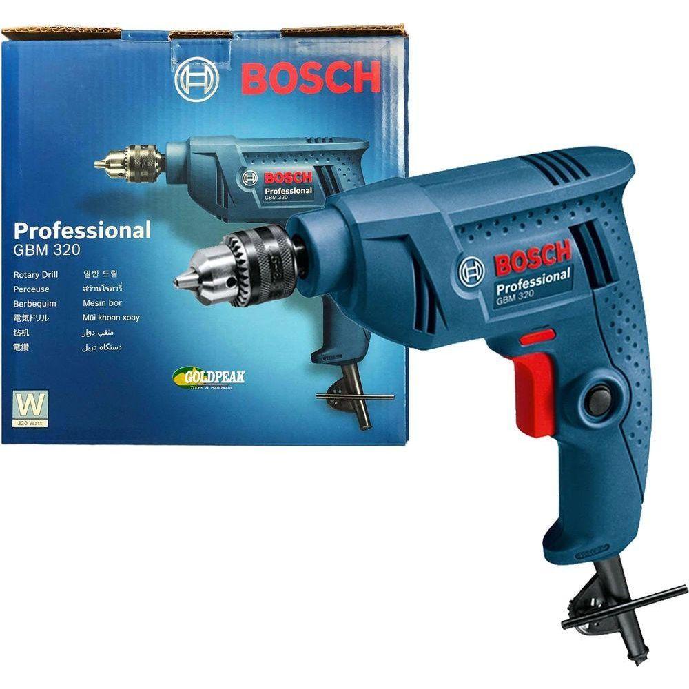 Bosch GBM 320 Hand Drill [Contractor's Choice] - Goldpeak Tools PH Bosch Main image