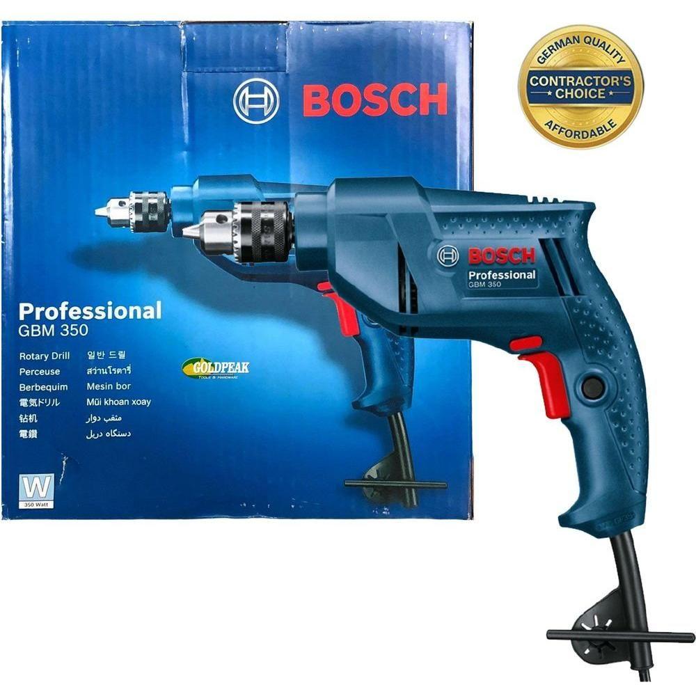 Bosch GBM 350 Hand Drill [Contractor's Choice] - Goldpeak Tools PH Bosch Main image