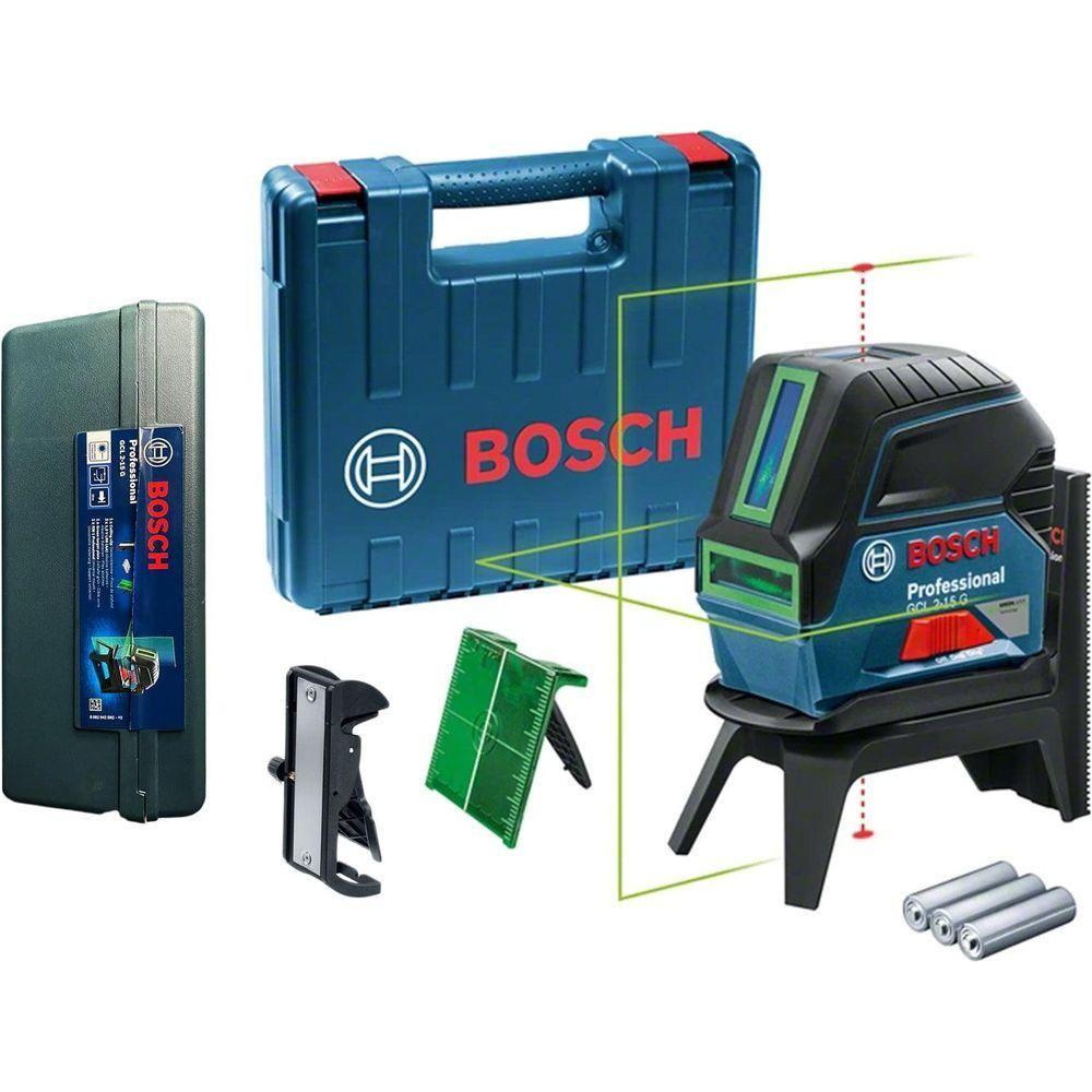 Bosch GCL 2-15 G Cross Line Laser Level With Plumb Points (15meters) | Bosch by KHM Megatools Corp. Main image