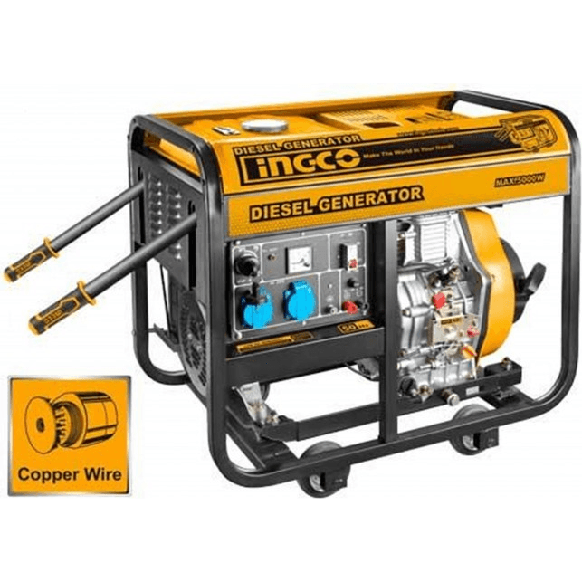 Ingco GDE60001-5P Diesel Generator 6KVA - KHM Megatools Corp. Main image