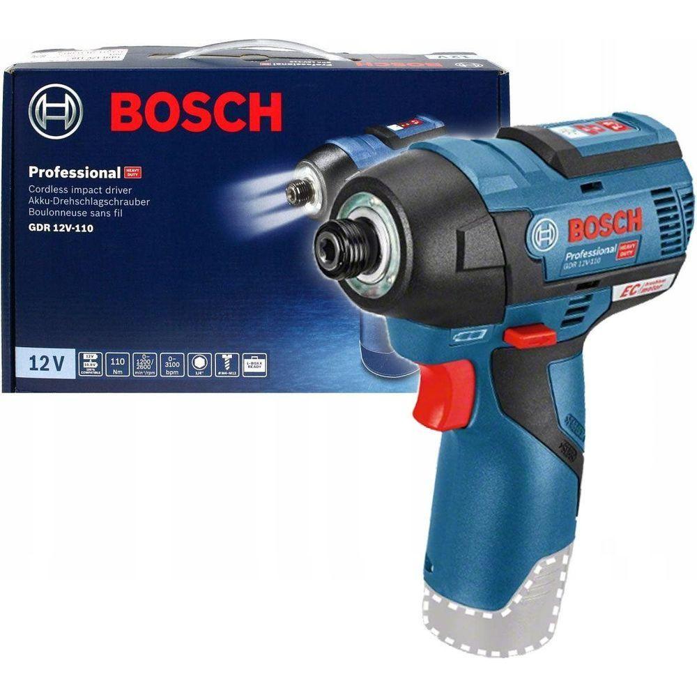 Bosch GDR 12V-110 Cordless Impact Driver 12V (Bare) [06019E0002] - KHM Megatools Corp. Main image