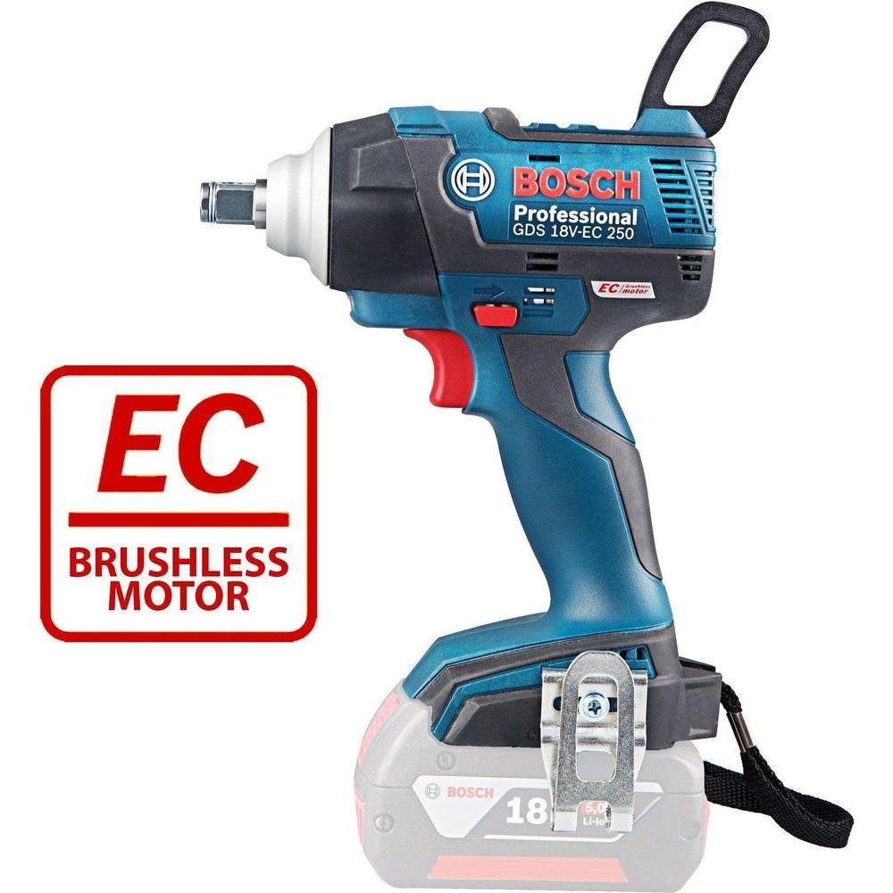 Bosch GDS 18V EC 250 Cordless Impact Wrench (Bare Tool) - Goldpeak Tools PH Bosch Main image
