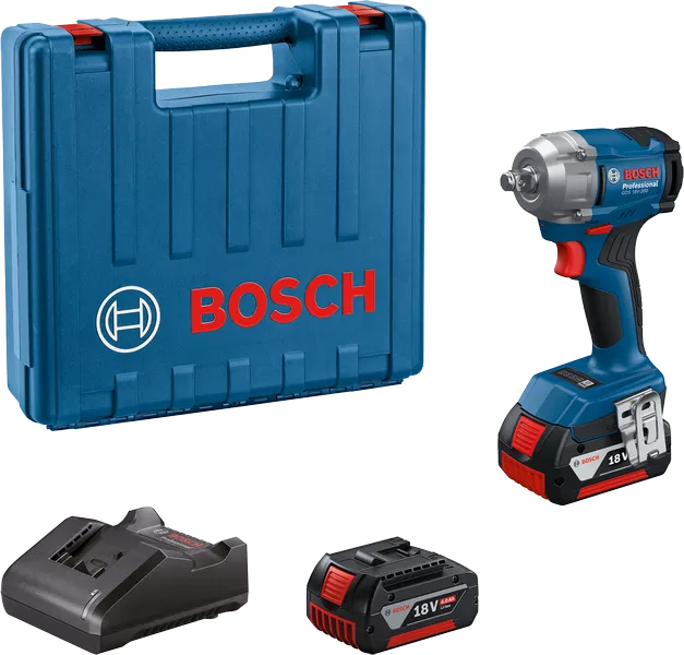 Bosch GDS 18V-350 Cordless Impact Wrench 1/2" Drive 350Nm [Kit]