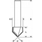 Bosch V-Groove Router Bit | Bosch by KHM Megatools Corp.