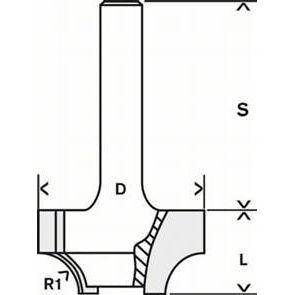 Bosch Roman Ogee / Edge Profiling Router Bit | Bosch by KHM Megatools Corp.