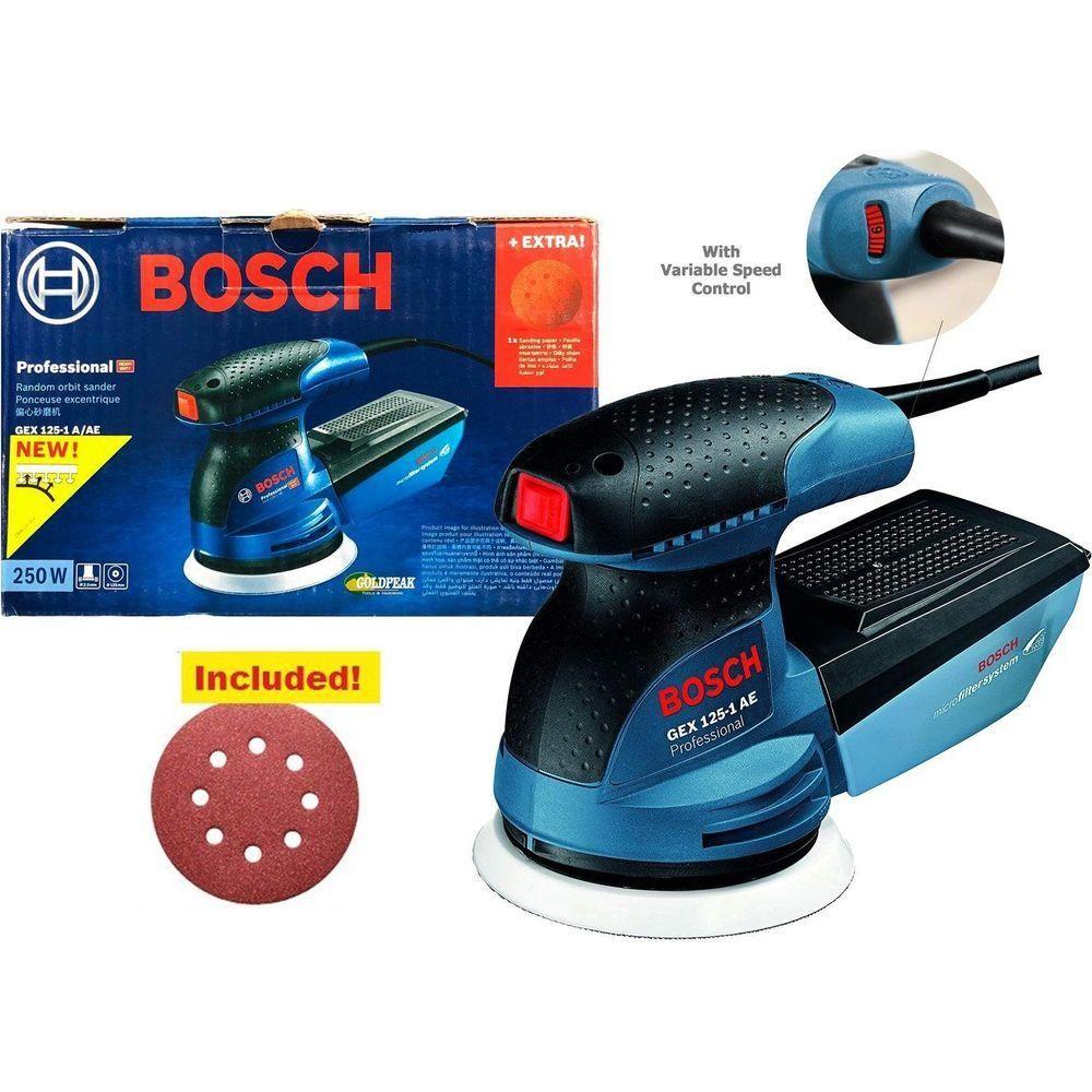 Bosch GEX 125 1-AE Random Orbit Sander - Goldpeak Tools PH Bosch Main image