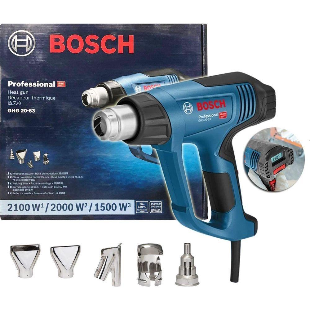 Bosch GHG 20-63 Heat Gun / Hot Air Gun (with Heat Control) - Goldpeak Tools PH Bosch Main image