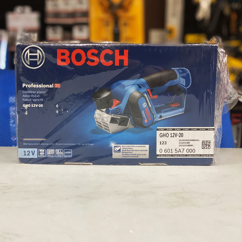 Bosch GHO 12V-20 Brushless Cordless Planer 56mm 12V (Bare) (Open Seal) | Discounts by KHM Megatools Corp. Main image