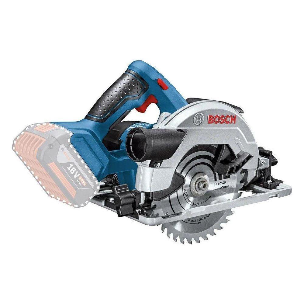 Bosch GKS 18V-57 Cordless Circular Saw 18V Case [06016A2101] (Bare) Secondary image