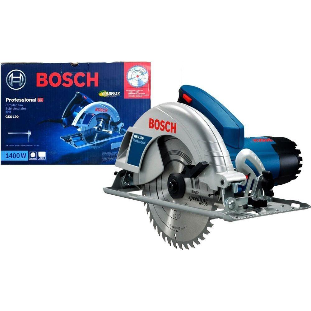Bosch GKS 190 Circular Saw 7-1/4" - Goldpeak Tools PH Bosch Main image